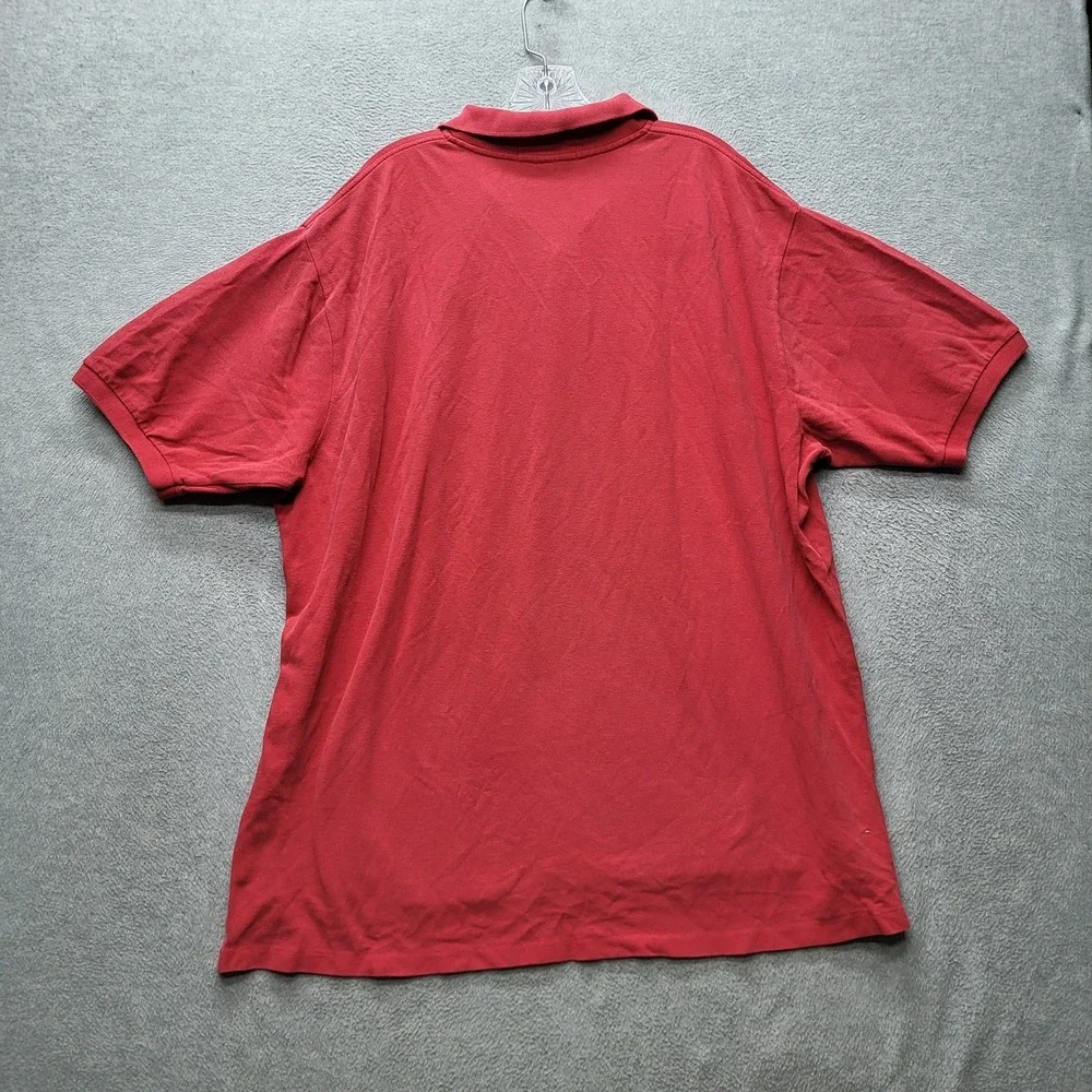 Polo Ralph Lauren Men Polo XXL Red Short‎ Sleeve Y2K